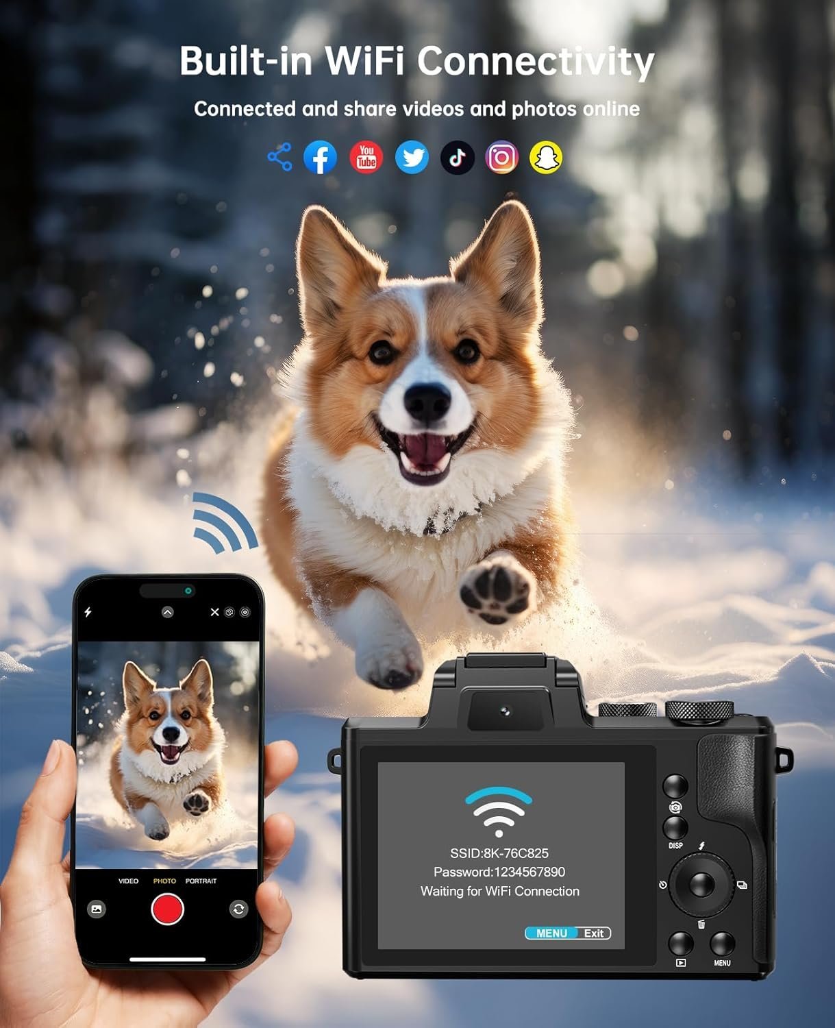 8K Vlogging Camera - Image 3