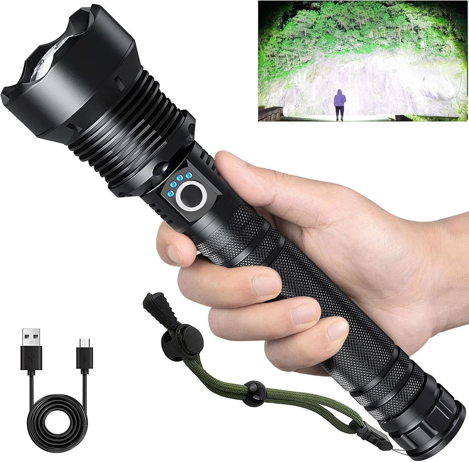 Rechargeable LED Flashlight